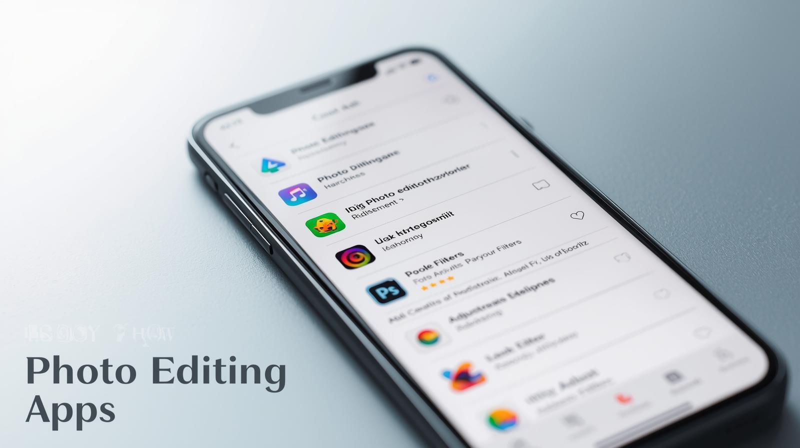 Photo Editing Apps