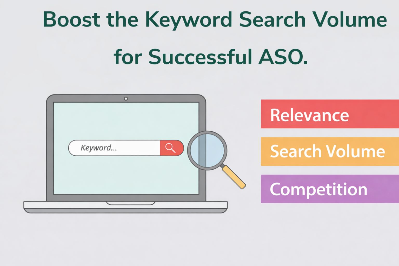 Boost kw search Volume