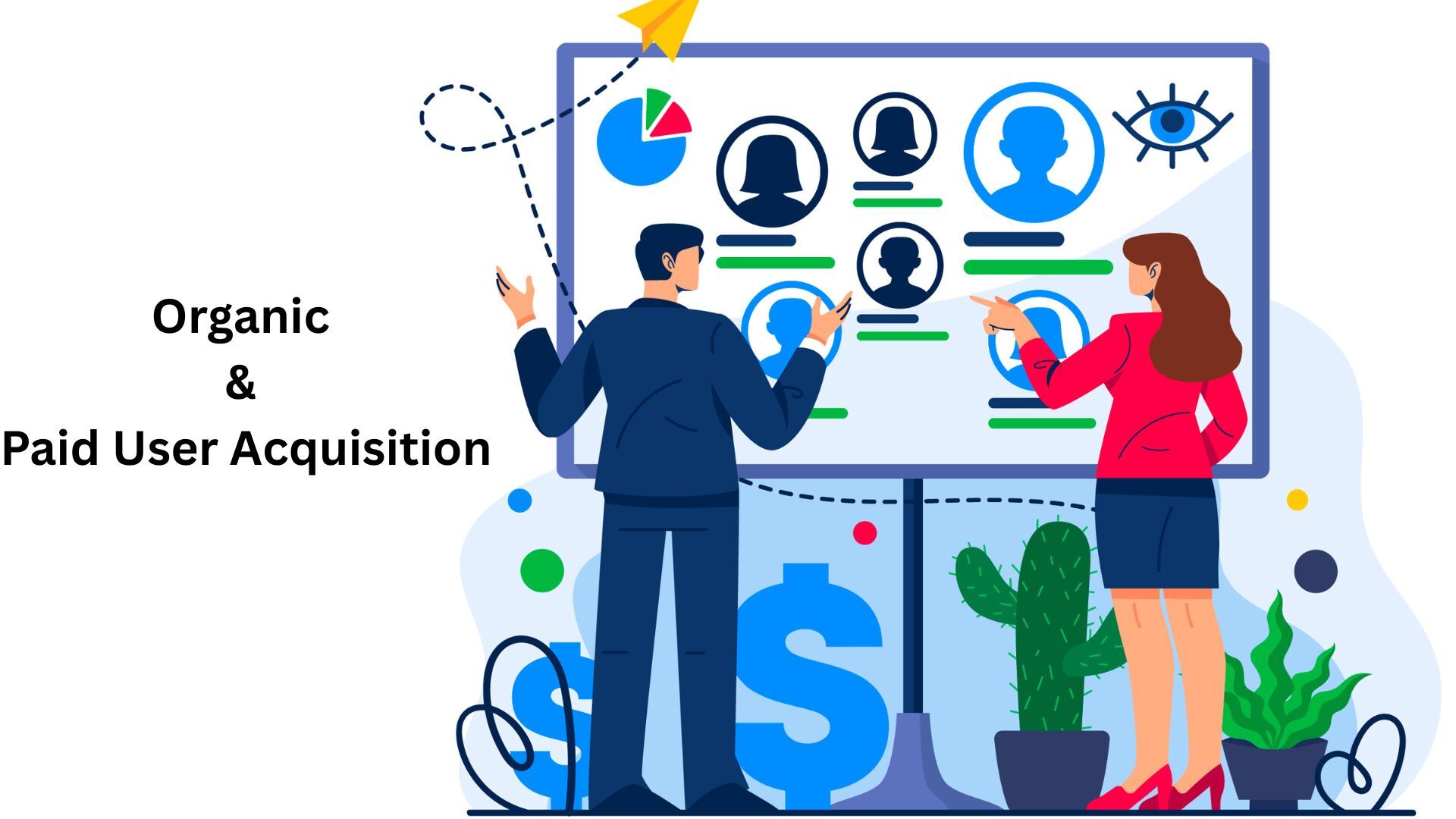 organic and paid user aquisition