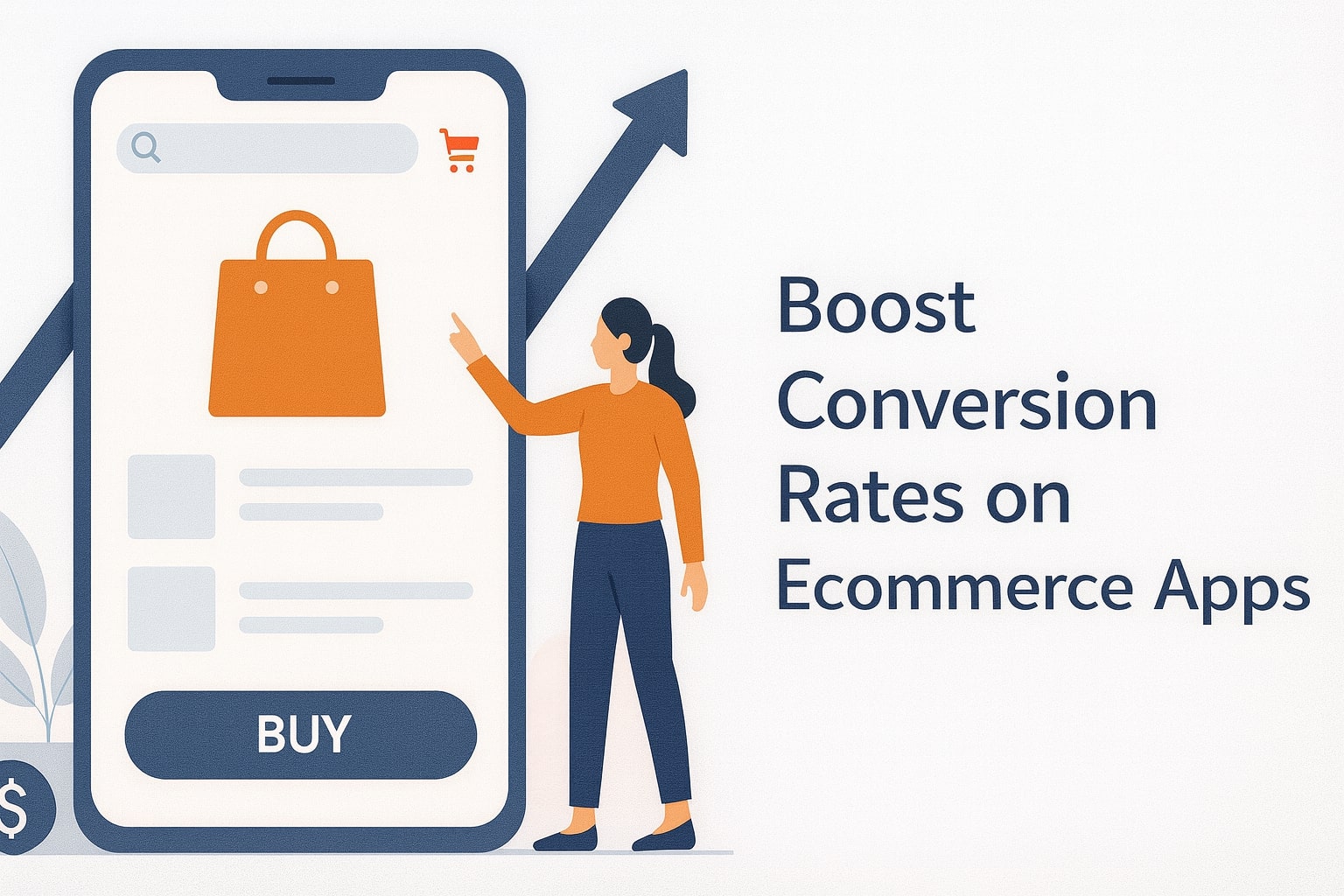 Conversion rates on ecommerce apps